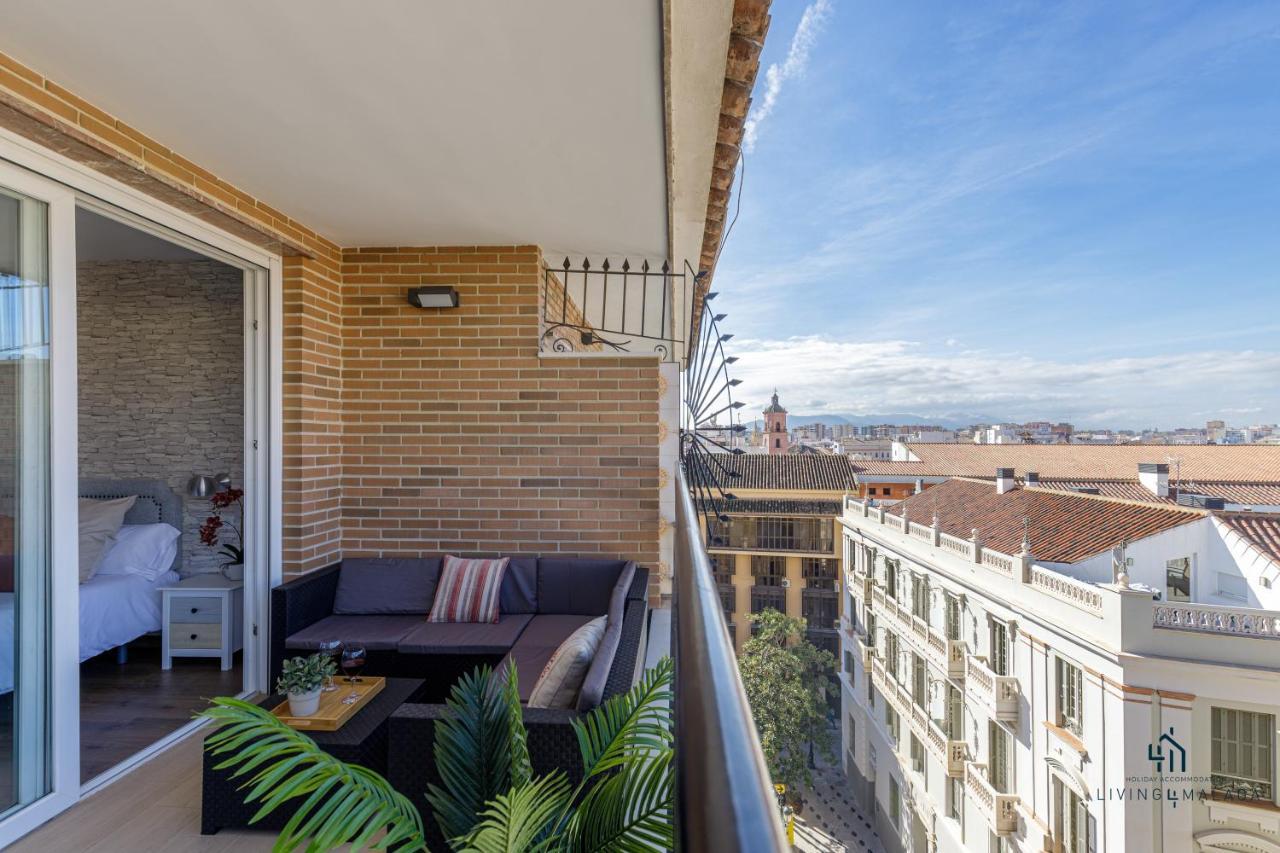 Living4malaga Theatre Square Terrace Apartment Malaga